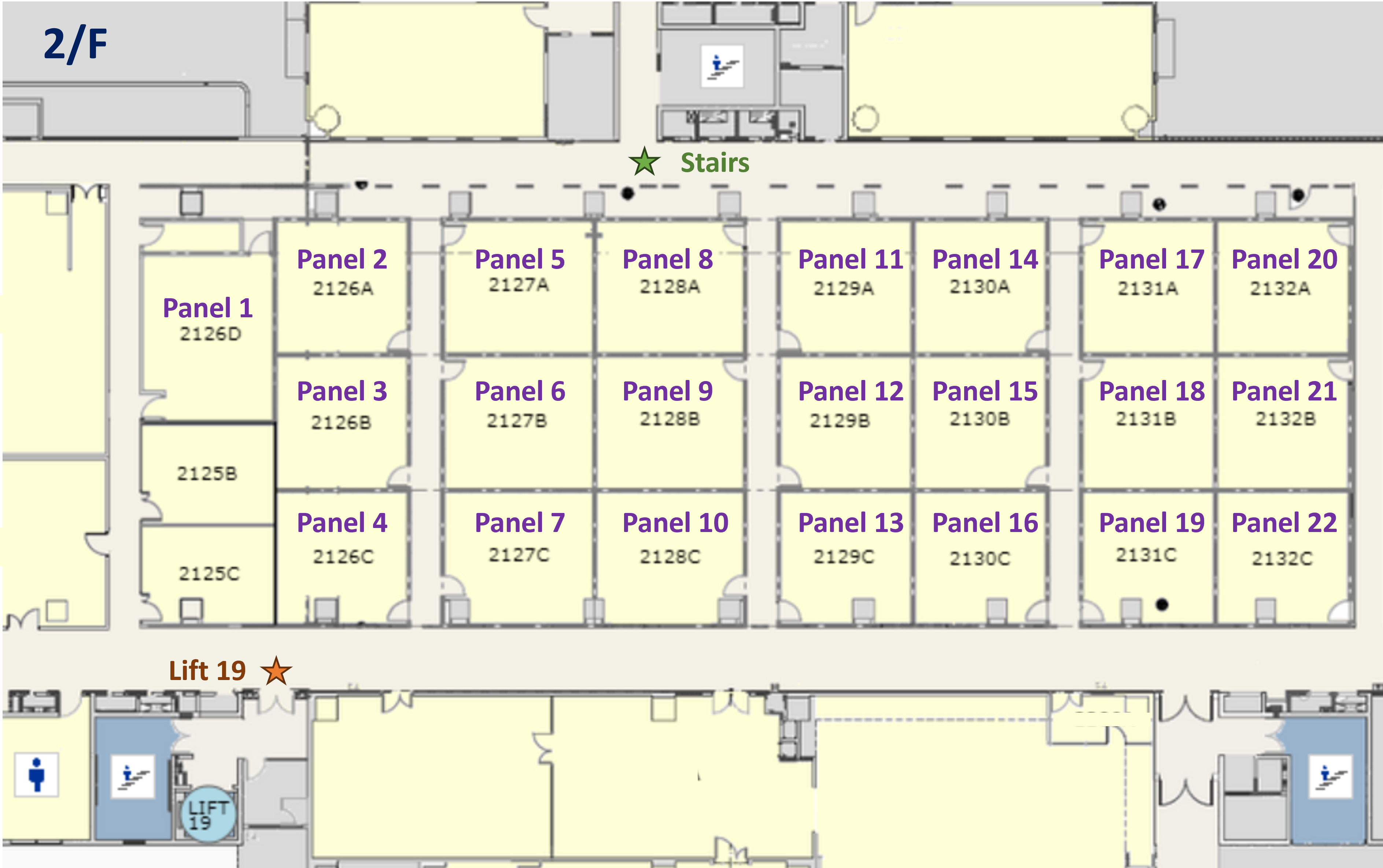 2/F - Parallel Sessions (Rooms 2126A – 2132C)